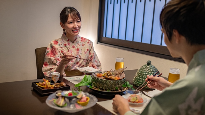 【楽天月末セール】◆温泉付き客室＆個室食で「避密」の別府旅＜2食付き＞